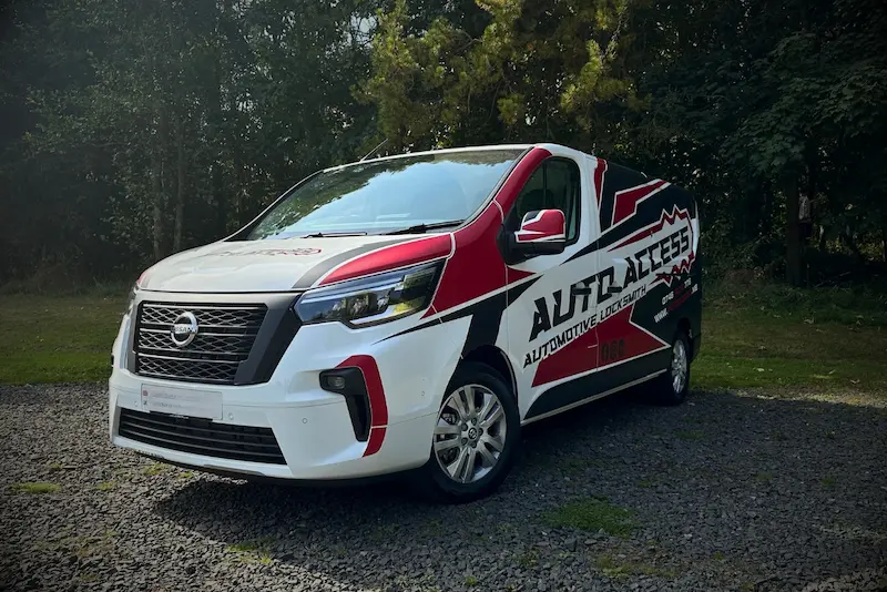 Auto Access mobile auto locksmith van used for spare car key jobs across the North East