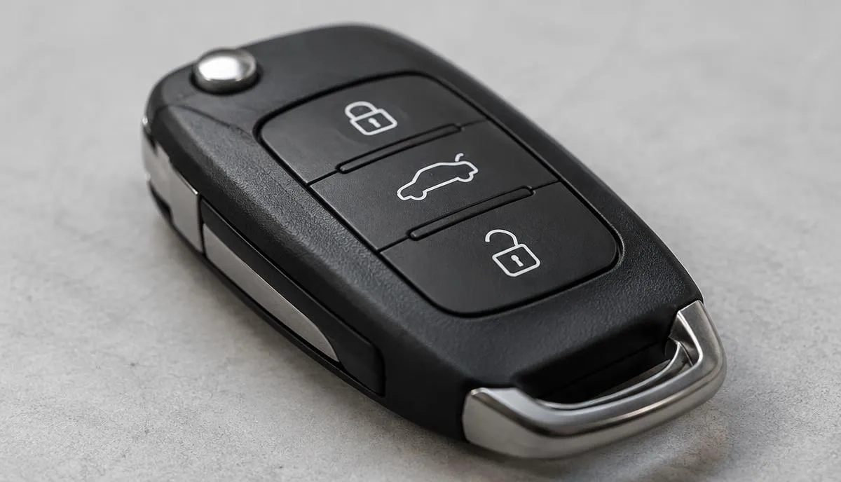 Close-up of a car key